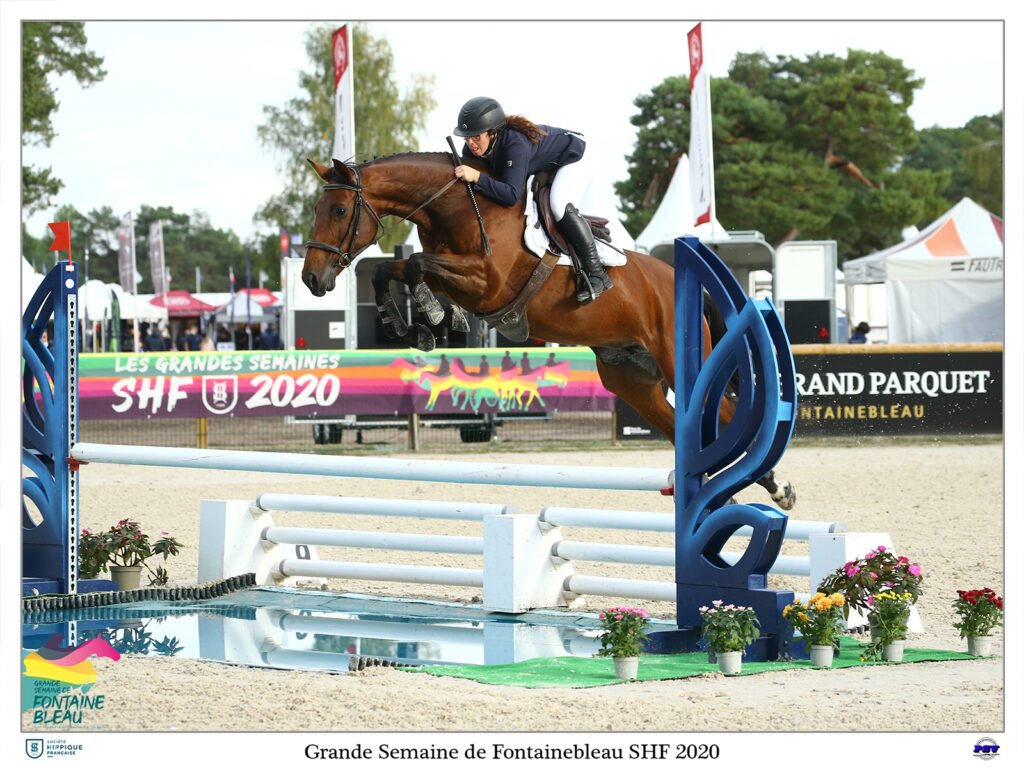 Morgane Saby. Concours CSO